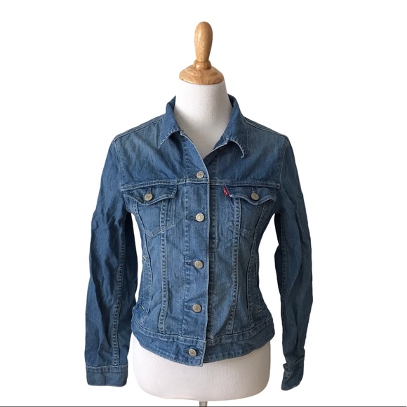 Levi’s Denim Trucker Jeans Jacket Sz S